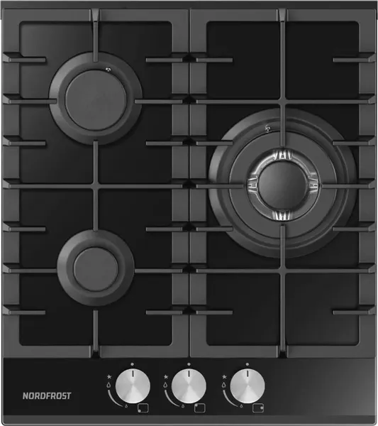 Изображение товара Газовая варочная панель Nordfrost HM 4532 B