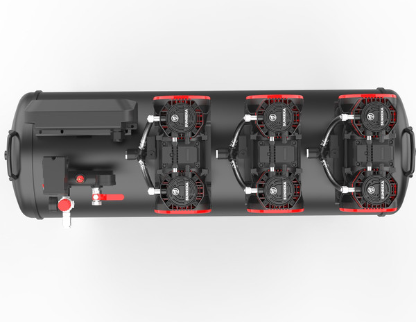 Изображение товара Воздушный компрессор SUNREKA GFC750/100DS