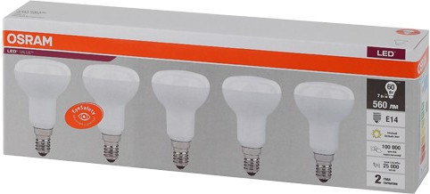 Изображение товара Лампа Osram LED Value 4058075583931 (уп. 5шт)