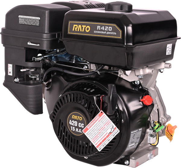 Изображение товара Двигатель бензиновый Rato R420 D25.0 RE 5A