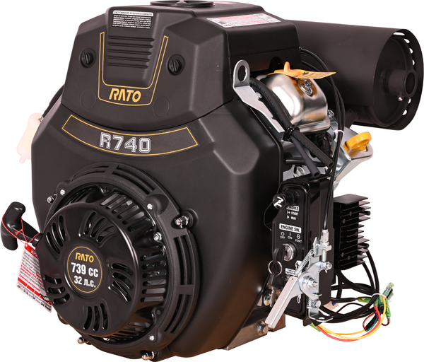 Изображение товара Двигатель бензиновый Rato R740 D25.4 RE 18A