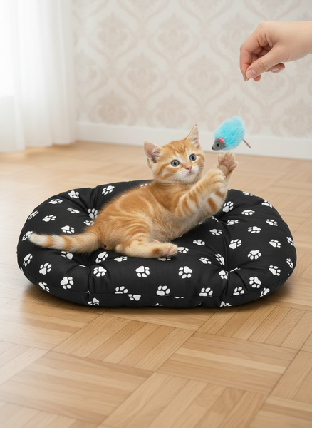 Изображение товара Лежанка для животных Smart Textile Лапки / ST8524