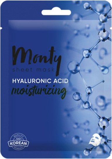 Изображение товара Маска для лица тканевая Monty Гиалуроновая кислота (25мл)
