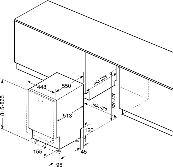 Изображение товара Посудомоечная машина Krona Delia 45 BI V2 / КА-00012003