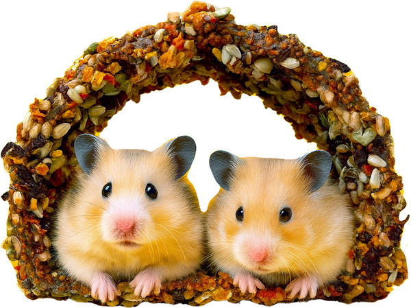 Изображение товара Лакомство для грызунов Smile King Домик хомяка / LKG-88