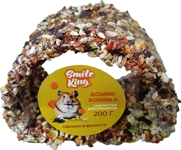 Изображение товара Лакомство для грызунов Smile King Домик хомяка / LKG-88