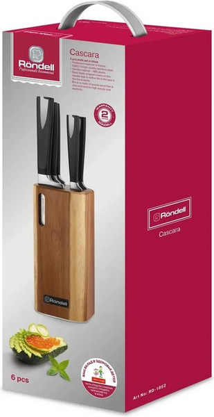 Изображение товара Набор ножей Rondell Cascara RD-1852