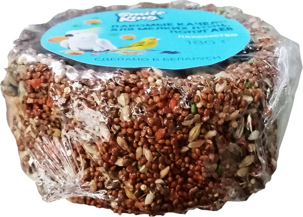 Изображение товара Лакомство для птиц Smile King Для мелких птиц, попугаев. Лакомые качели / LKG-89