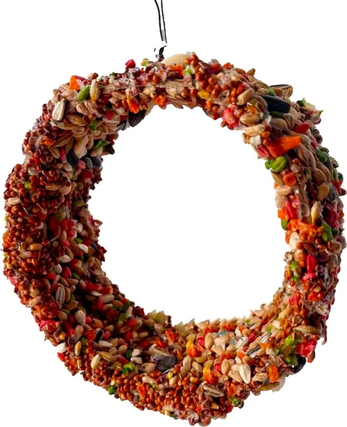 Изображение товара Лакомство для птиц Smile King Для мелких птиц, попугаев. Лакомые качели / LKG-89