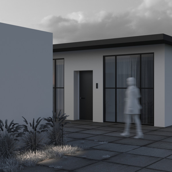 Изображение товара Светильник уличный Maytoni Cane O504FL-L1B3K1