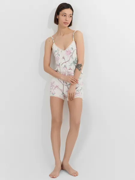 Изображение товара Пижама Mark Formelle 562320/1 (р.164/170-92-98, цветы на светло-молочном)