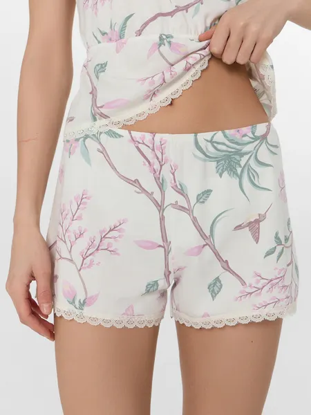 Изображение товара Пижама Mark Formelle 562320/1 (р.164/170-92-98, цветы на светло-молочном)