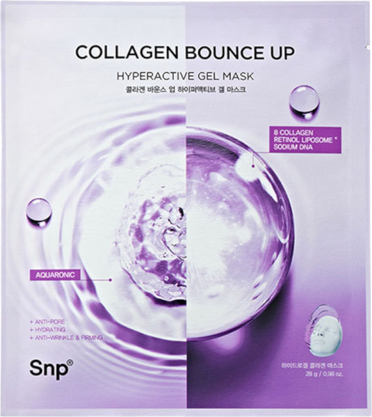 Изображение товара Маска для лица тканевая SNP Collagen Bounce Up Hyperactive Gel Mask (28г)