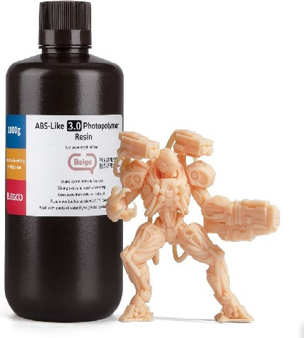 Изображение товара Фотополимерная смола для 3D-принтера Elegoo ABSlike V3.0 / 50.103.0195 (1кг, бежевый)