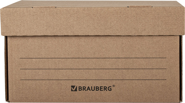 Изображение товара Набор коробок архивных Brauberg Делопроизводство / 129589 (10шт)