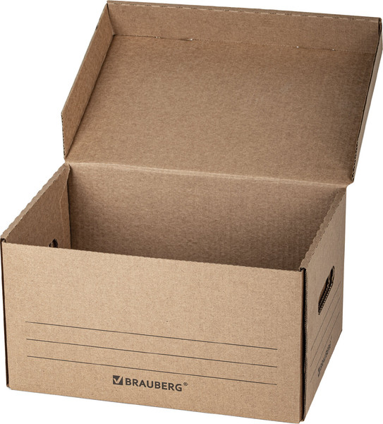 Изображение товара Набор коробок архивных Brauberg Делопроизводство / 129589 (10шт)