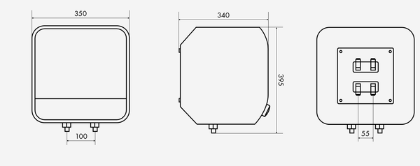Изображение товара Накопительный водонагреватель Haier ES15V-IQ1 / GA0U7B001RU
