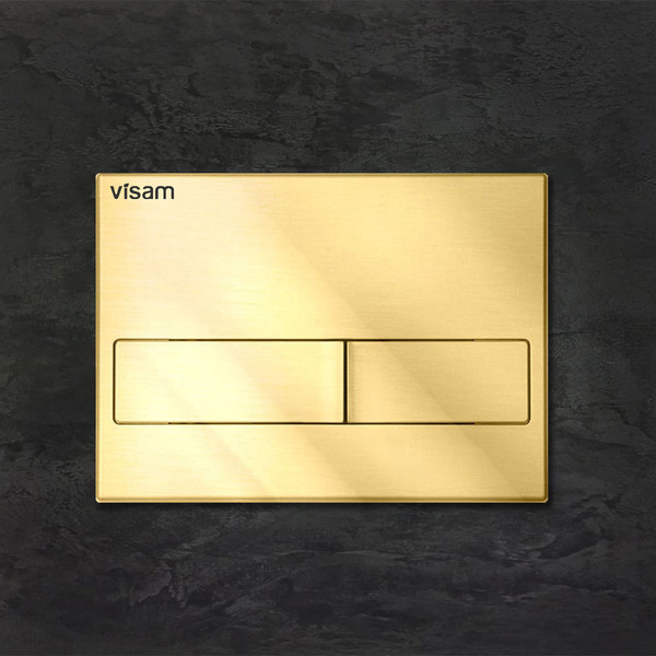 Изображение товара Кнопка для инсталляции Visam L9 / EX-226-029 (золото матовый )