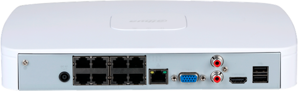 Изображение товара Видеорегистратор наблюдения Dahua DHI-NVR4108-8P-EI