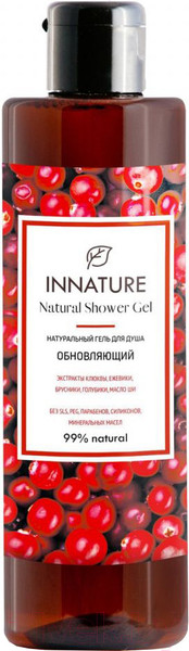 Изображение товара Гель для душа Innature Натуральный обновляющий (250мл)