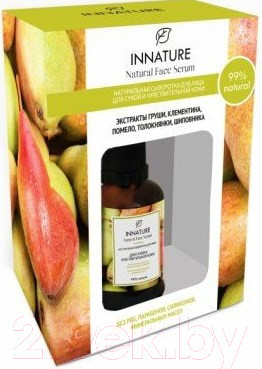 Изображение товара Сыворотка для лица Innature Натуральная для сухой и чувствительной кожи (50мл)