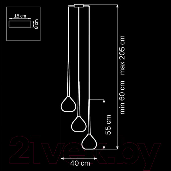 Изображение товара Люстра Lightstar Forma 808230