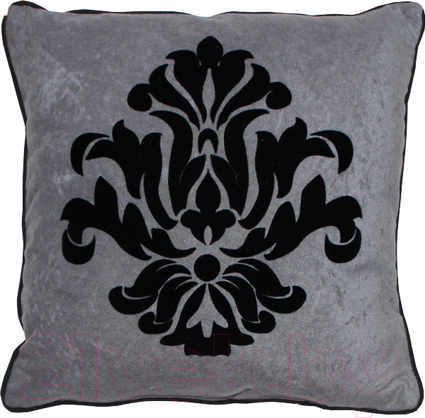 Изображение товара Подушка декоративная MATEX Декор 2 / 03-953 (серый/черный)