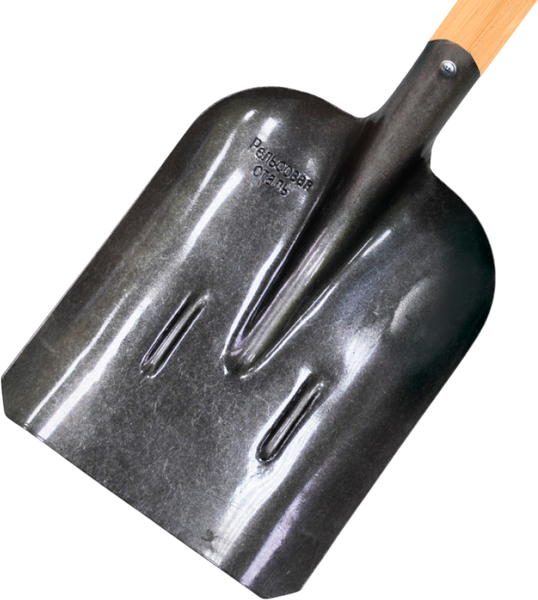 Изображение товара Лопата Агропромцепи Совковая из рельсовой стали с черенком