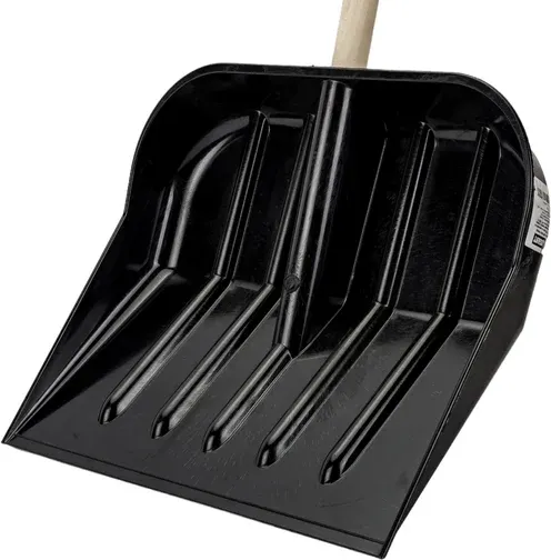 Изображение товара Лопата для уборки снега Агропромцепи Поликарбонатная с черенком