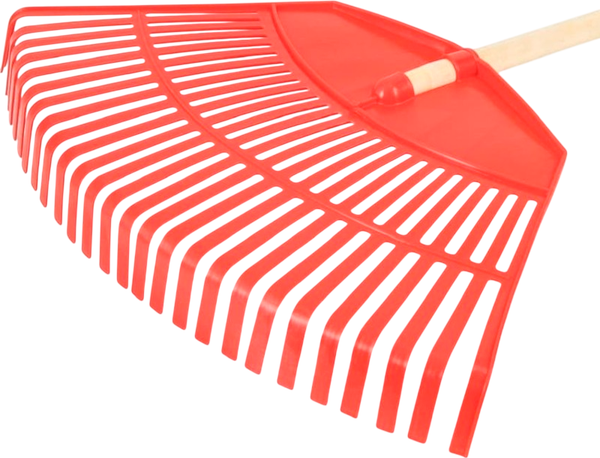 Изображение товара Грабли Агропромцепи Веерные 26 зубьев пластиковые с черенком