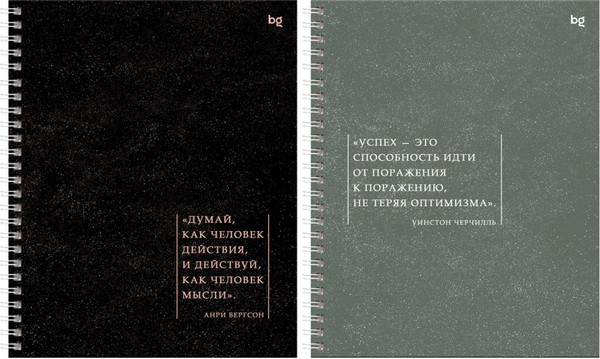 Изображение товара Тетрадь BG Цитаты / ТТ5гр120_лм 67198 (120л)
