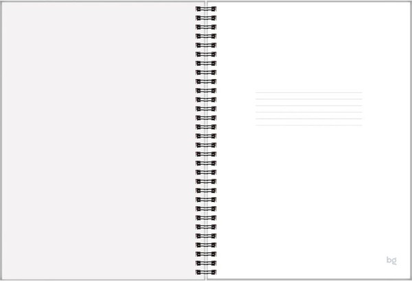 Изображение товара Тетрадь BG Волна вдохновения / ТТ4гр160_лг_тф 67191 (160л)