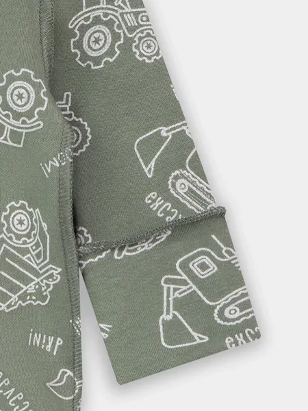 Изображение товара Комплект одежды для малышей Mark Formelle 89404-1 (р.62-40, тракторы на морском)