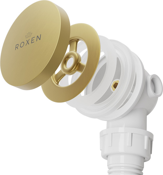 Изображение товара Сифон Roxen R70C-G (брашированное золото)