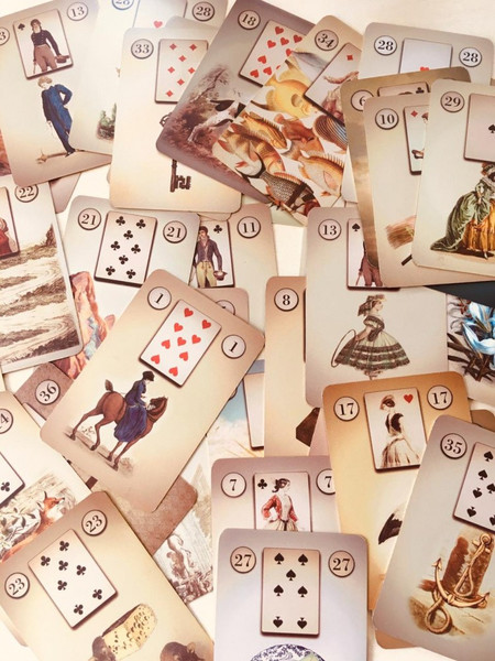 Изображение товара Гадальные карты Schiffer Publishing Lenormand Oracle Cards / SP003