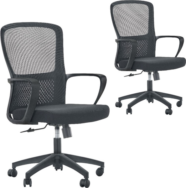 Изображение товара Кресло офисное SitZone U-069B (2 шт, черный)