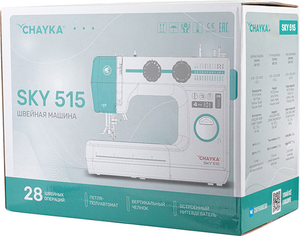 Изображение товара Швейная машина Chayka Sky 515