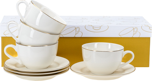 Изображение товара Набор для чая/кофе Белбогемия RN10003-1G/4 / 110930