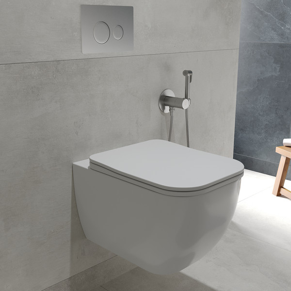 Изображение товара Инсталляция с унитазом подвесным Oliveeka OL-MQ1216R22-BN (никель матовый)