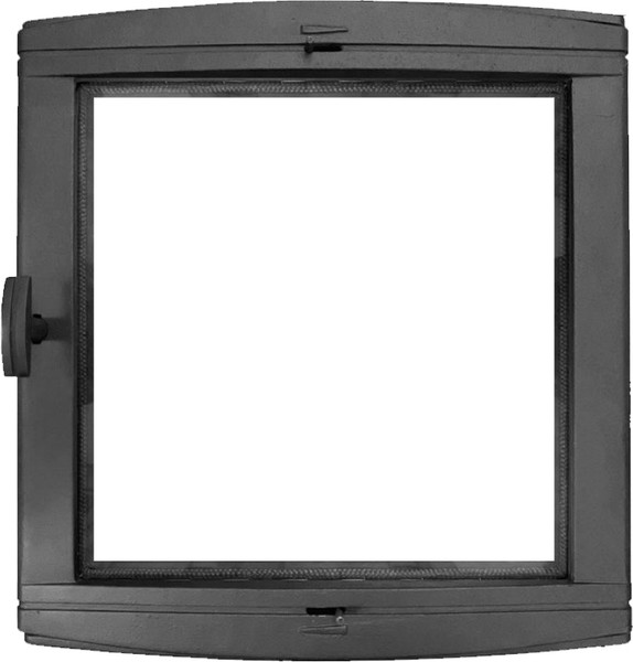 Изображение товара Дверца печная РубЛит Слобода ДТ-С 410.1 (окрашенная, со стеклом)