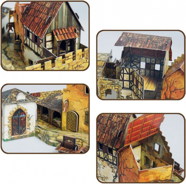 Изображение товара Конструктор Умная бумага Городская площадь. Рынок / 4627081553865