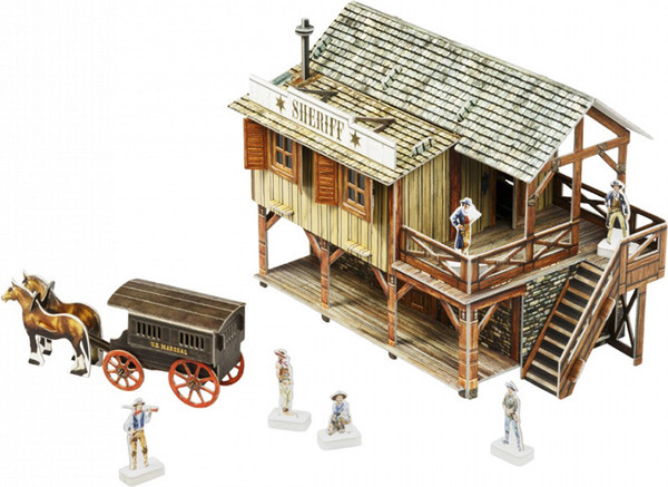 Изображение товара Конструктор Умная бумага Дом шерифа / 4627081555166