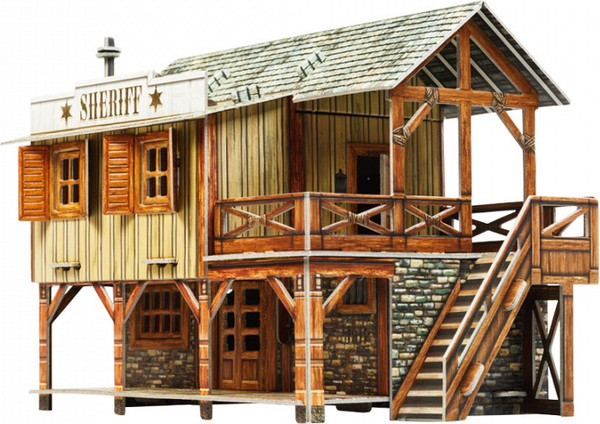 Изображение товара Конструктор Умная бумага Дом шерифа / 4627081555166