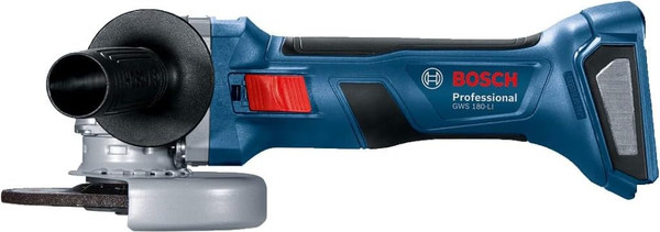 Изображение товара Профессиональная угловая шлифмашина Bosch GWS 180-LI (0.601.9H9.022)