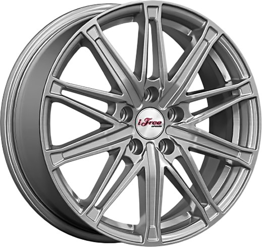 Литой диск iFree Виар 17x6.5" 5x114.3мм DIA 66.6мм ET 37мм Хай вэй — фото 3