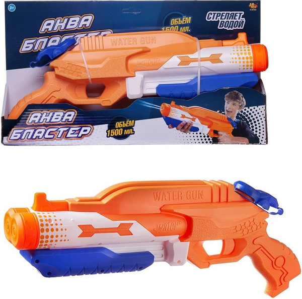 Изображение товара Бластер игрушечный Наша игрушка Аквабластер / S-00194