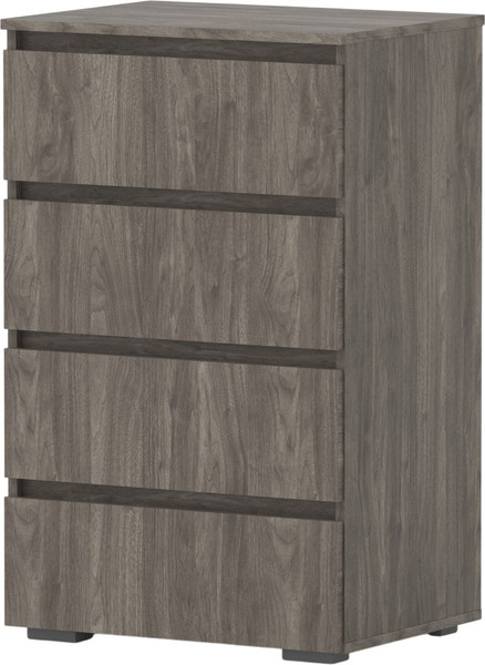 Изображение товара Комод Кортекс-мебель Бари 60 4ш (орех элия/орех элия/орех элия)