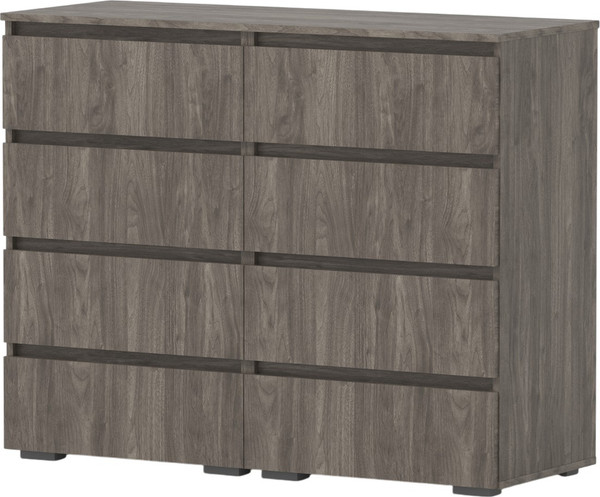 Изображение товара Комод Кортекс-мебель Бари 120 8ш (орех элия/орех элия/орех элия)