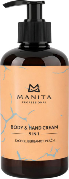 Крем для тела Manita Professional Lychee, Bergamot, Peach (300мл) — фото 5