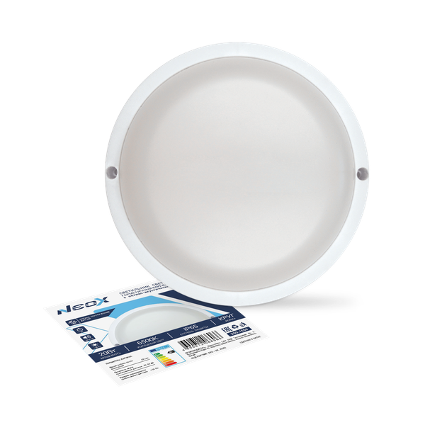 Изображение товара Светильник ЖКХ Neox СПП ОAД-2065-КРУГ 20Вт 6500К 1800Лм / 4690612066066